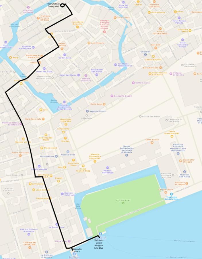 베니스 Al Pozzo Dei Scoacamini, 100 M From San Marco, Ground Floor 아파트 외부 사진